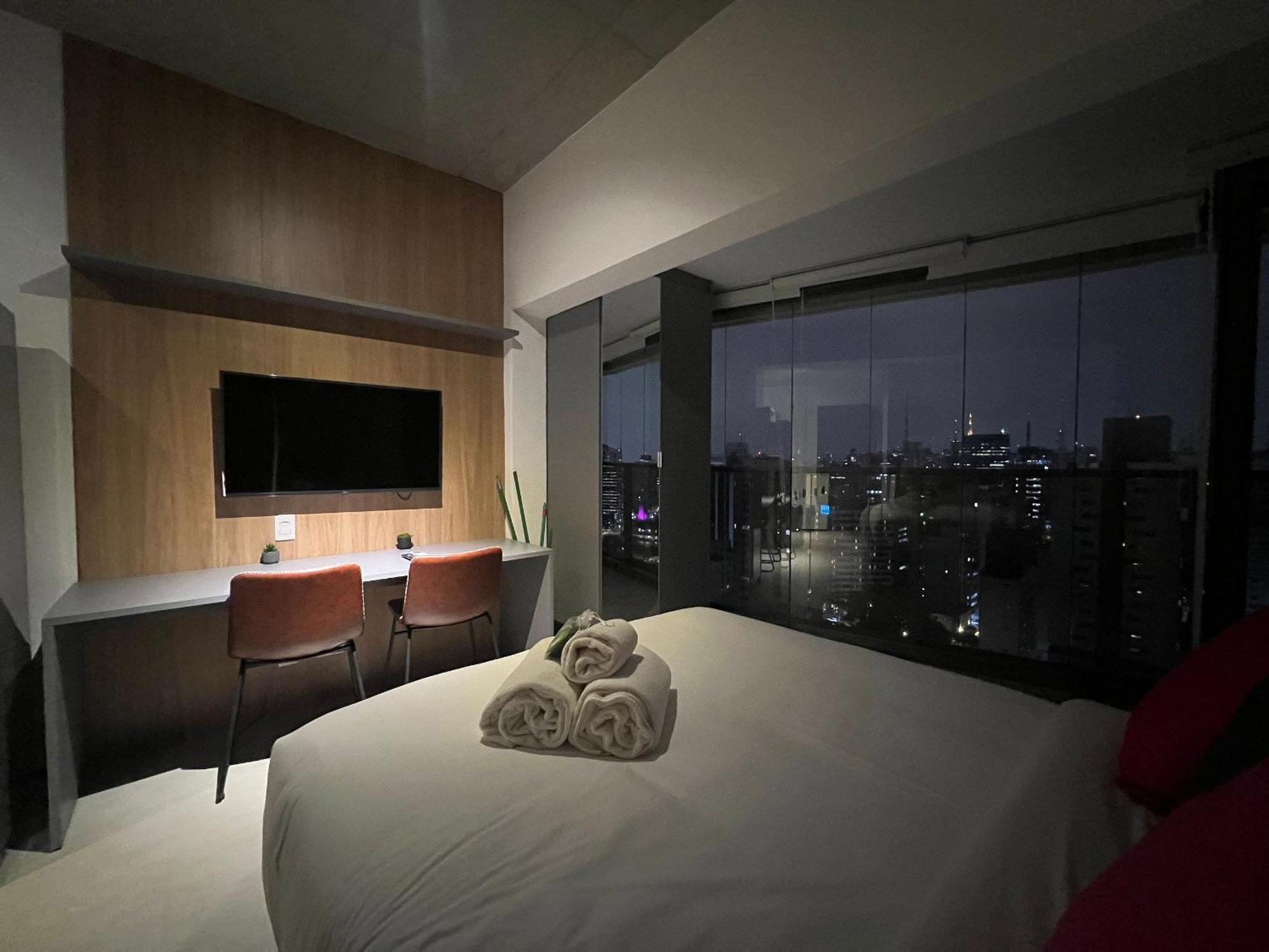 Apartamento Maravilhosos Metro Paraiso Ac/wf Vista Incrivel São Paulo